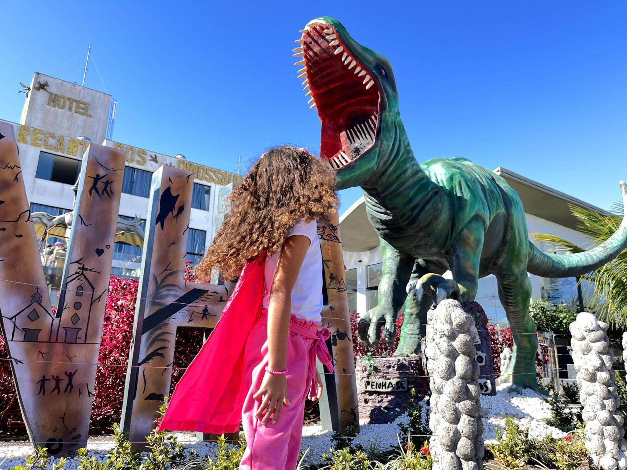 Hotel Recanto Dos Dinossauros Penha  Luaran gambar