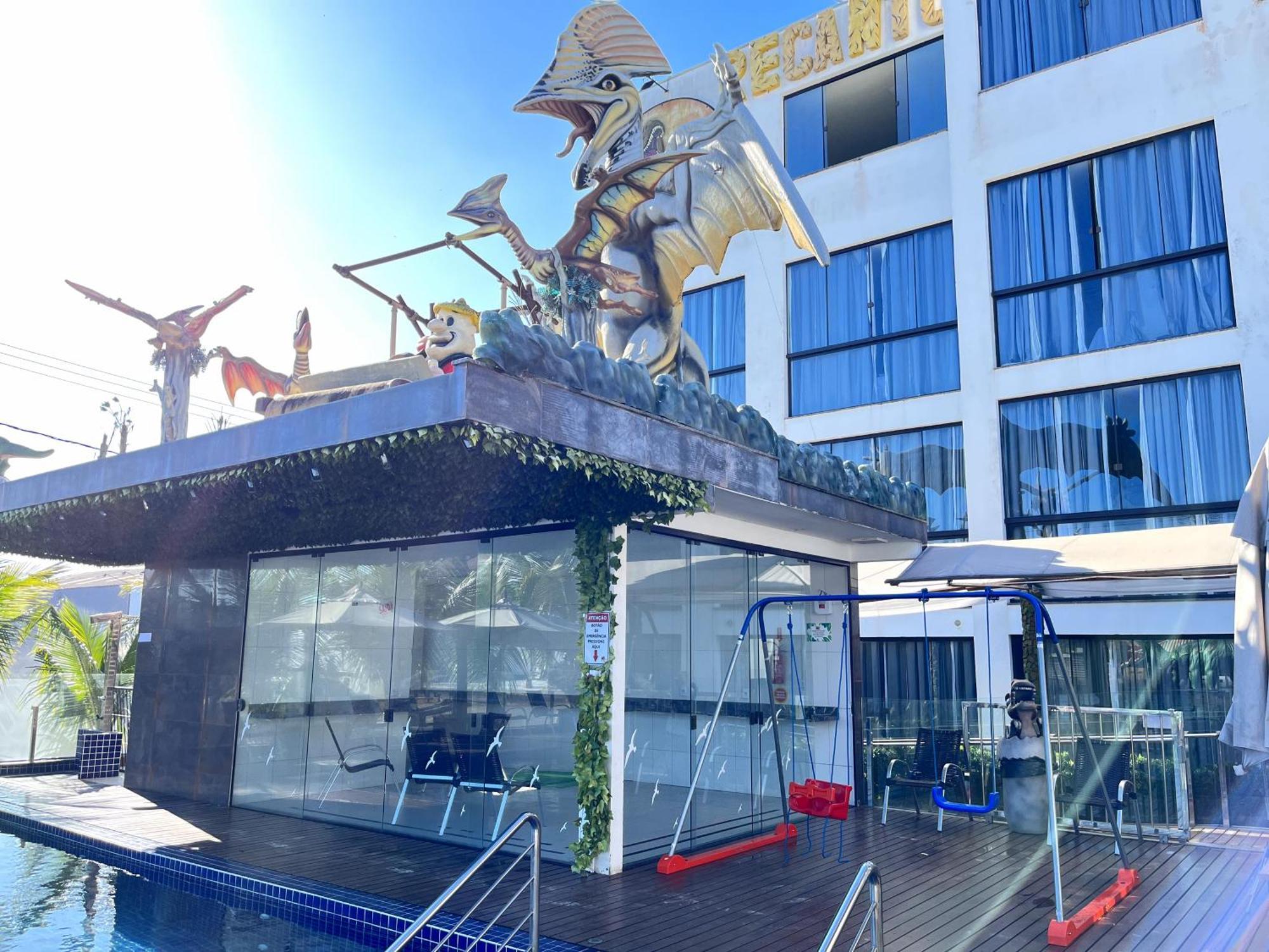 Hotel Recanto Dos Dinossauros Penha  Luaran gambar