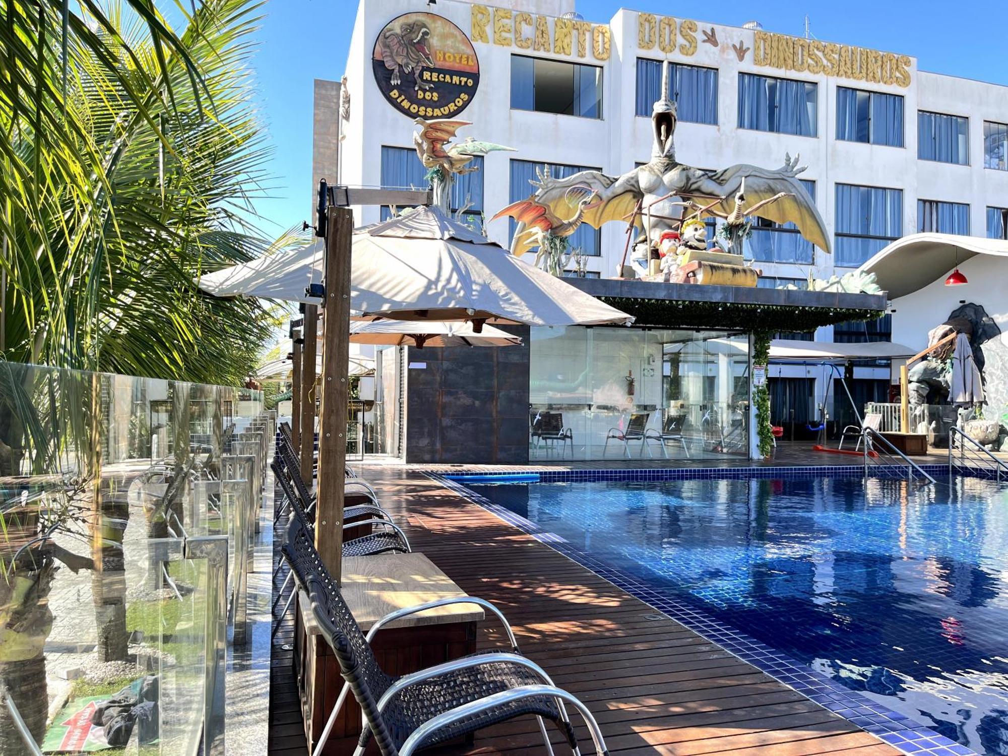 Hotel Recanto Dos Dinossauros Penha  Luaran gambar