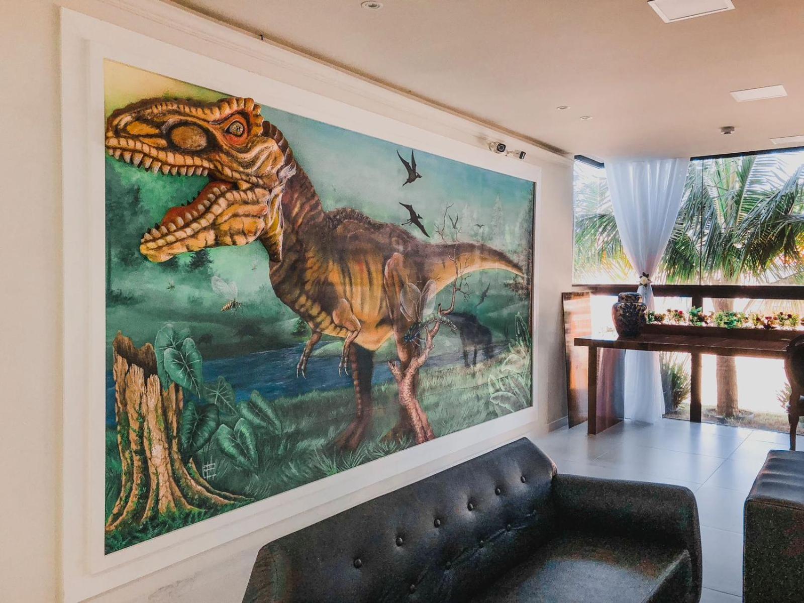 Hotel Recanto Dos Dinossauros Penha  Luaran gambar