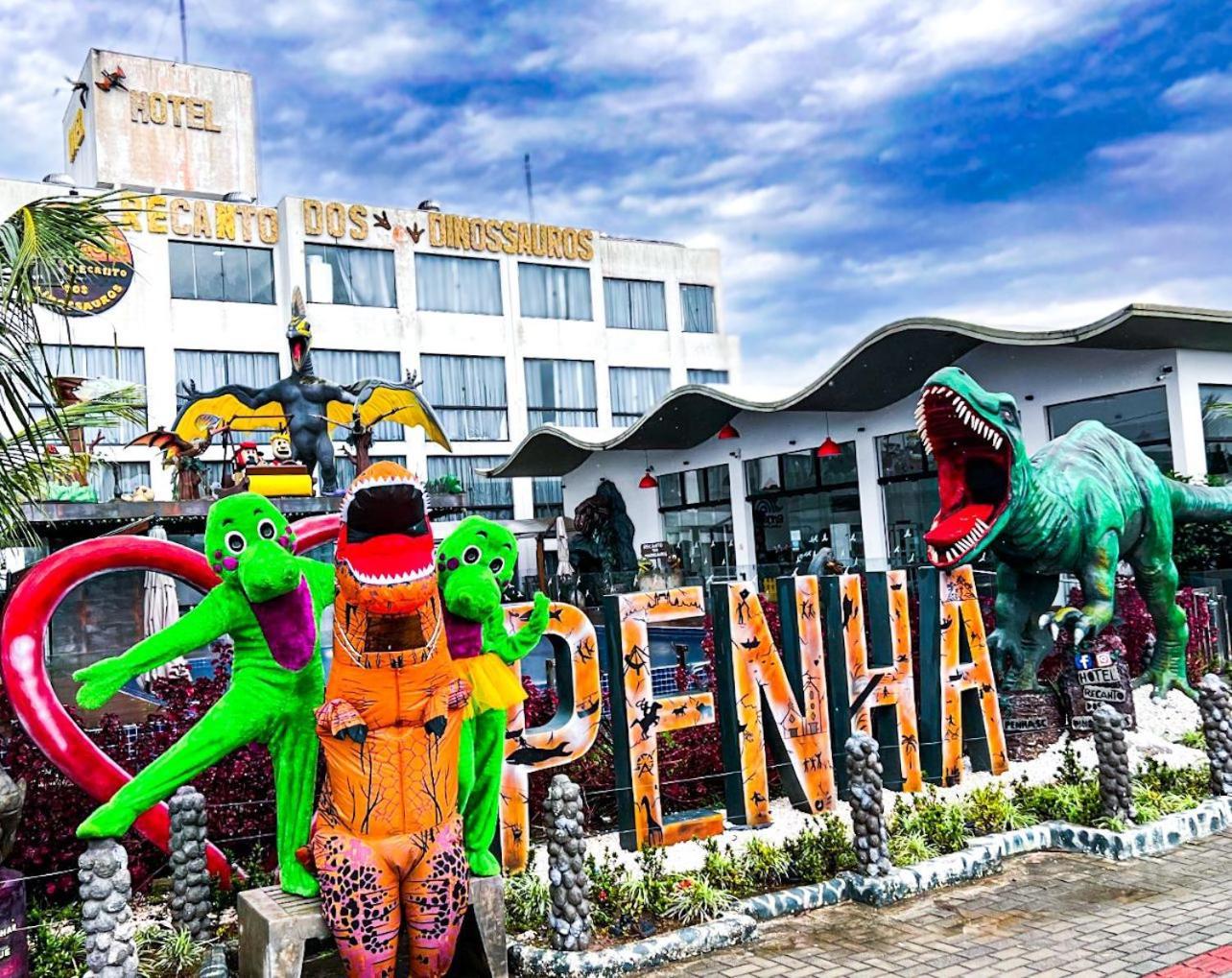Hotel Recanto Dos Dinossauros Penha  Luaran gambar